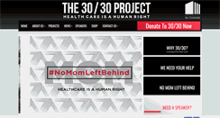 Desktop Screenshot of 3030project.org